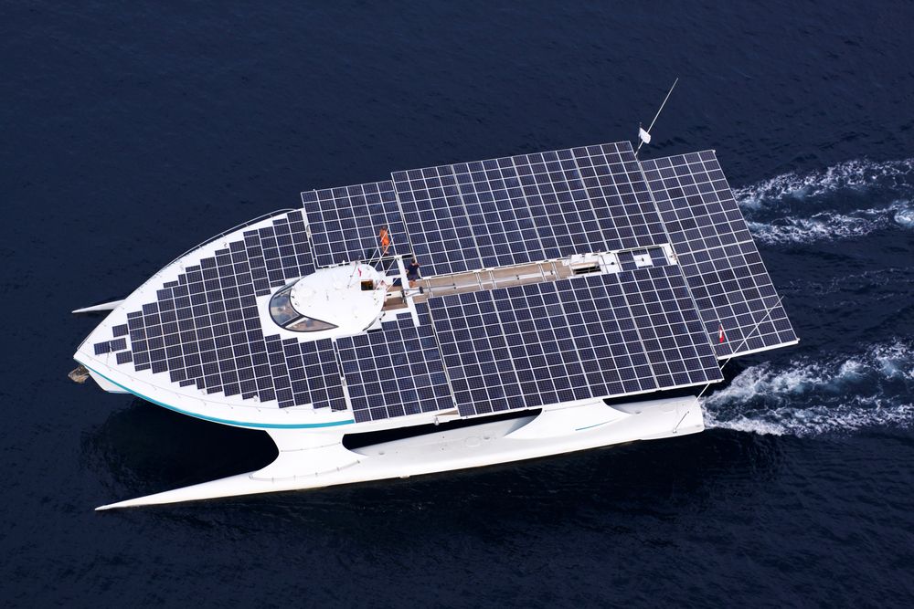 Solar Panel Vessel